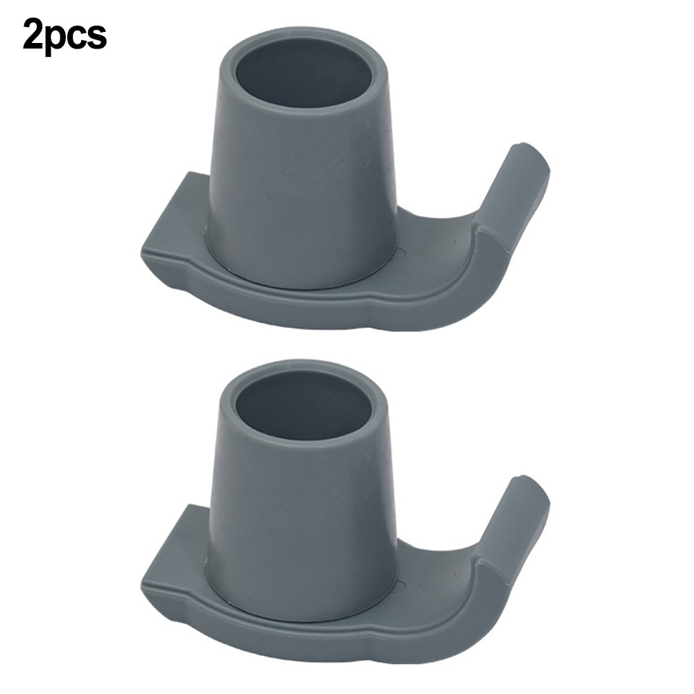PASILI 2pcs Walker Skis Glides Walker Accessories Walker Feet Replacement Cap Anti-slip, gray